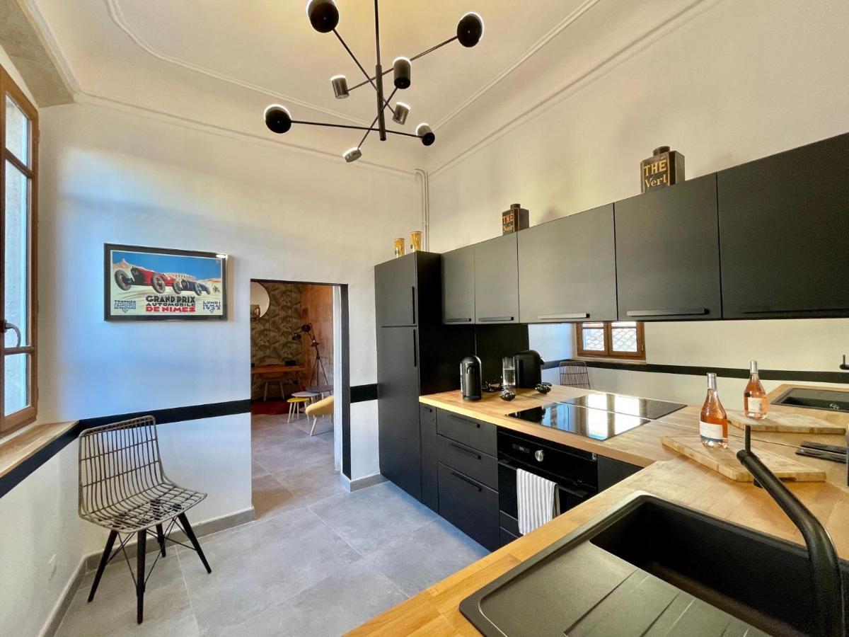 Grand confort au cœur de Nîmes Extérieur photo